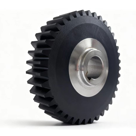 Metal Insert Nylon Gears-blue