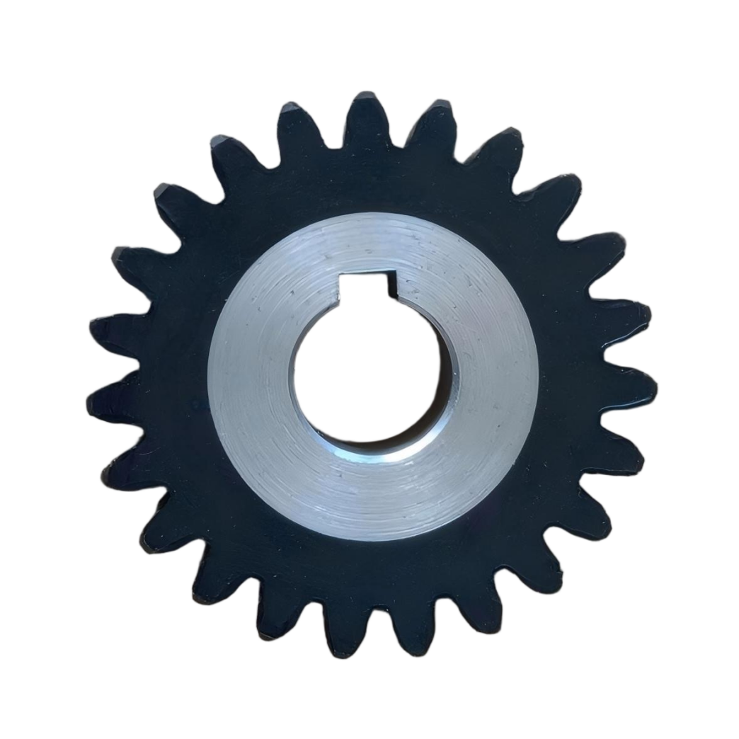 Metal Insert Nylon Gears-blue